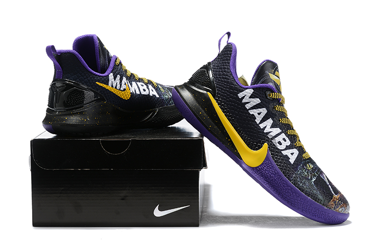 New Men Nike Mamba EP Kobe Mamba Letters Print Shoes - Click Image to Close